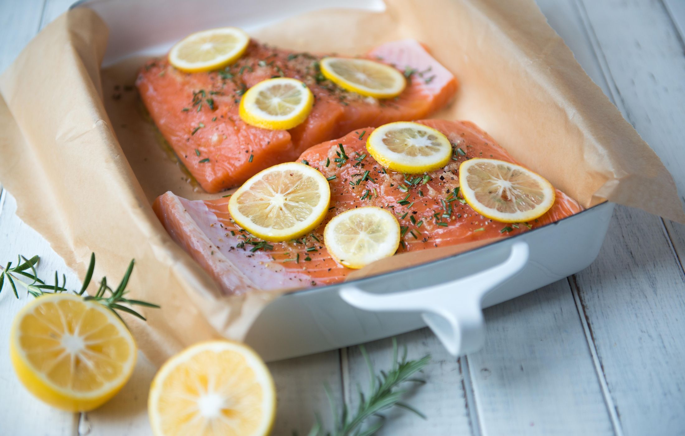 Rosemary Lemon Roasted Salmon Nourishing Meals®